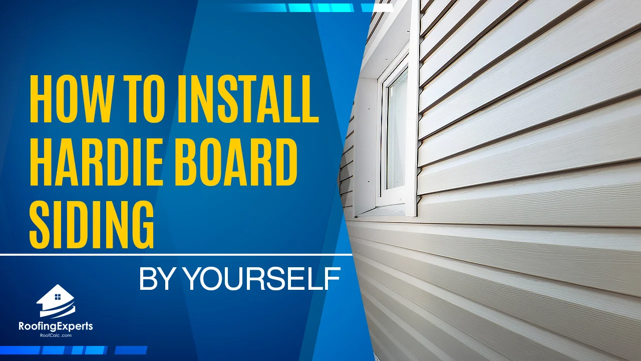 how to install hardie board siding by yourself