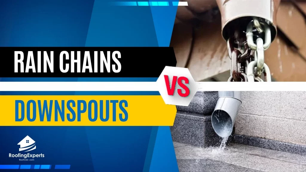 rain chains vs downspouts which one is right for you