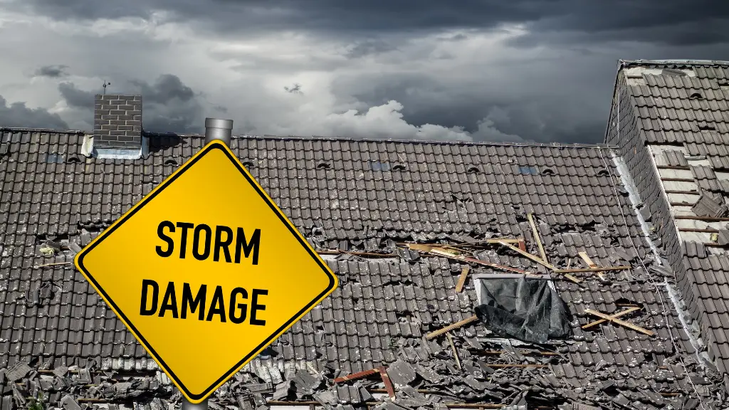 homeowners insurance whats the process to replace a storm damaged roof