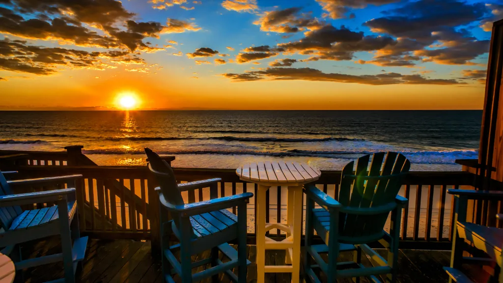 Sunrise on Topsail Beach North Carolina
