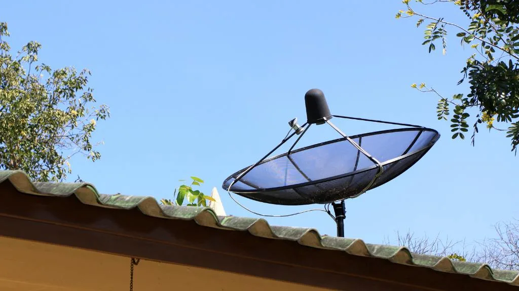 Why do satellite dishes have two cables?