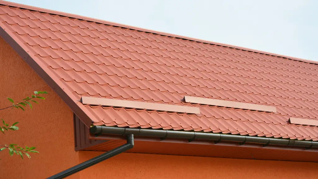 rain gutter pipeline system and roof protection
