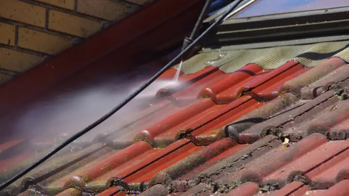soft wash roof cleaning
